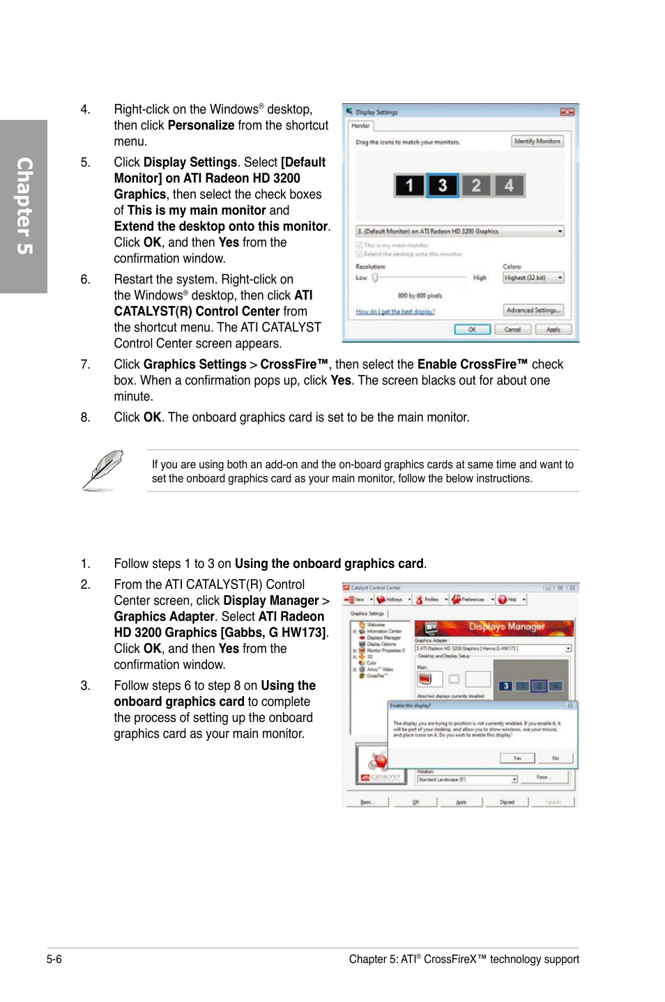 Chapter 5 | Asus M4A89GTD PRO/USB3 User Manual | Page 128 / 132