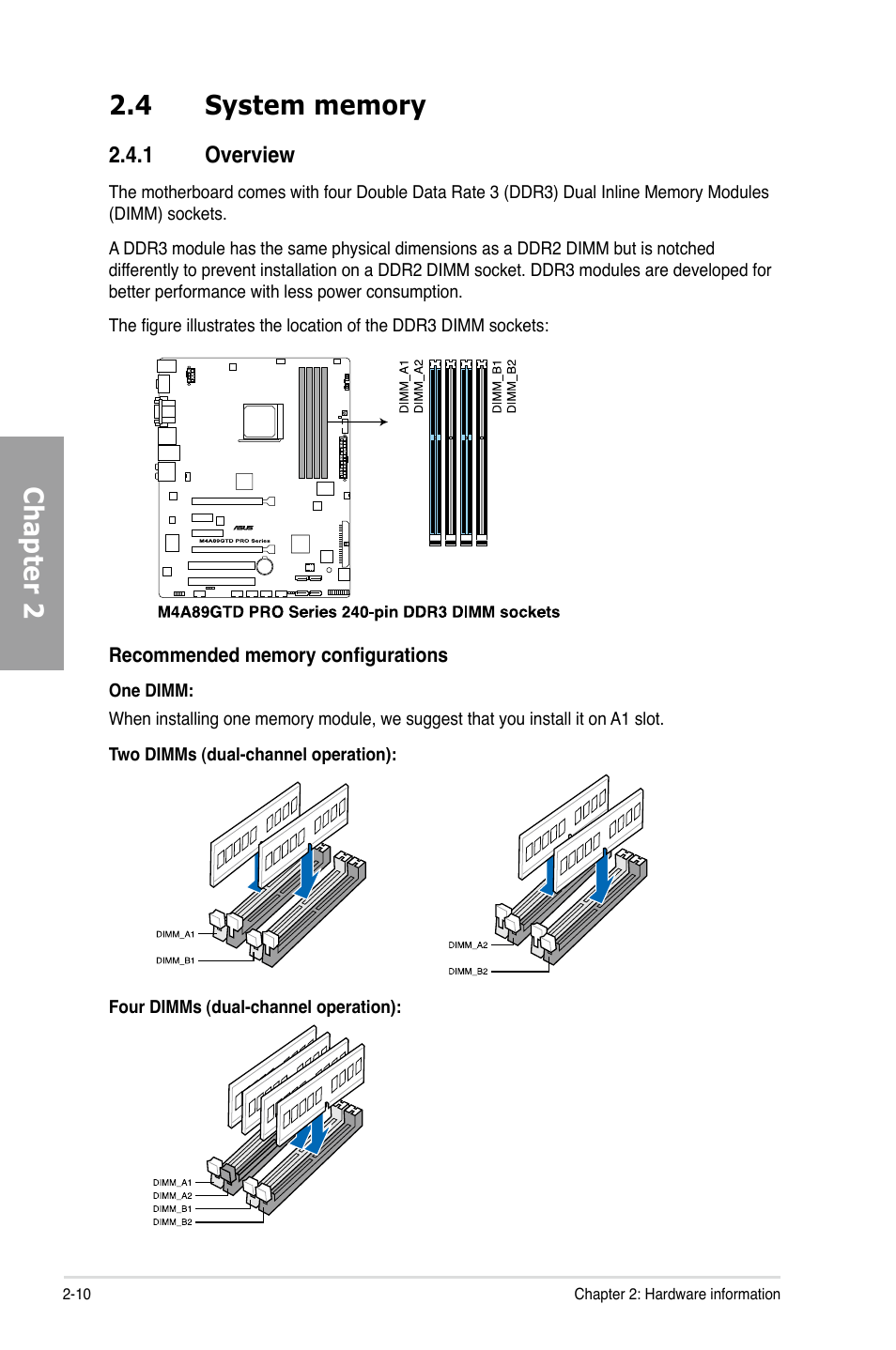Asus M4A89GTD PRO/USB3 User Manual | Page 28 / 132