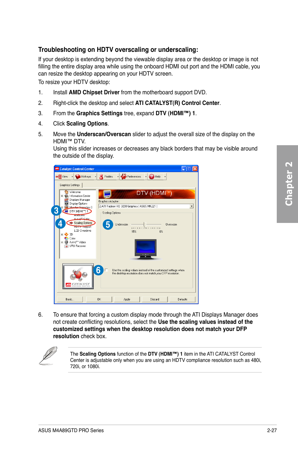 Chapter 2 | Asus M4A89GTD PRO/USB3 User Manual | Page 45 / 132