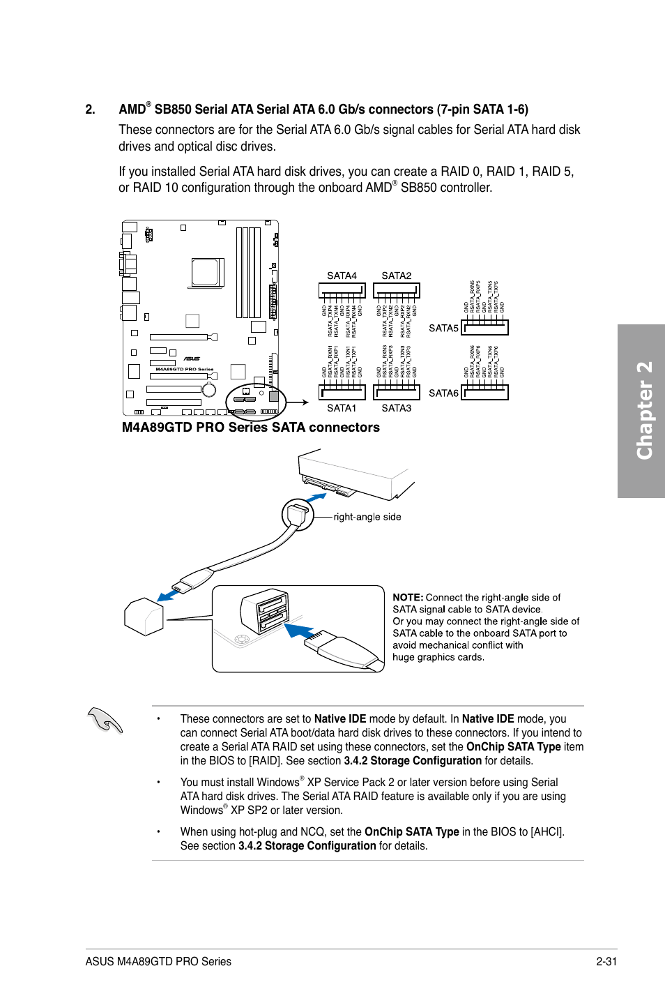 Chapter 2 | Asus M4A89GTD PRO/USB3 User Manual | Page 49 / 132