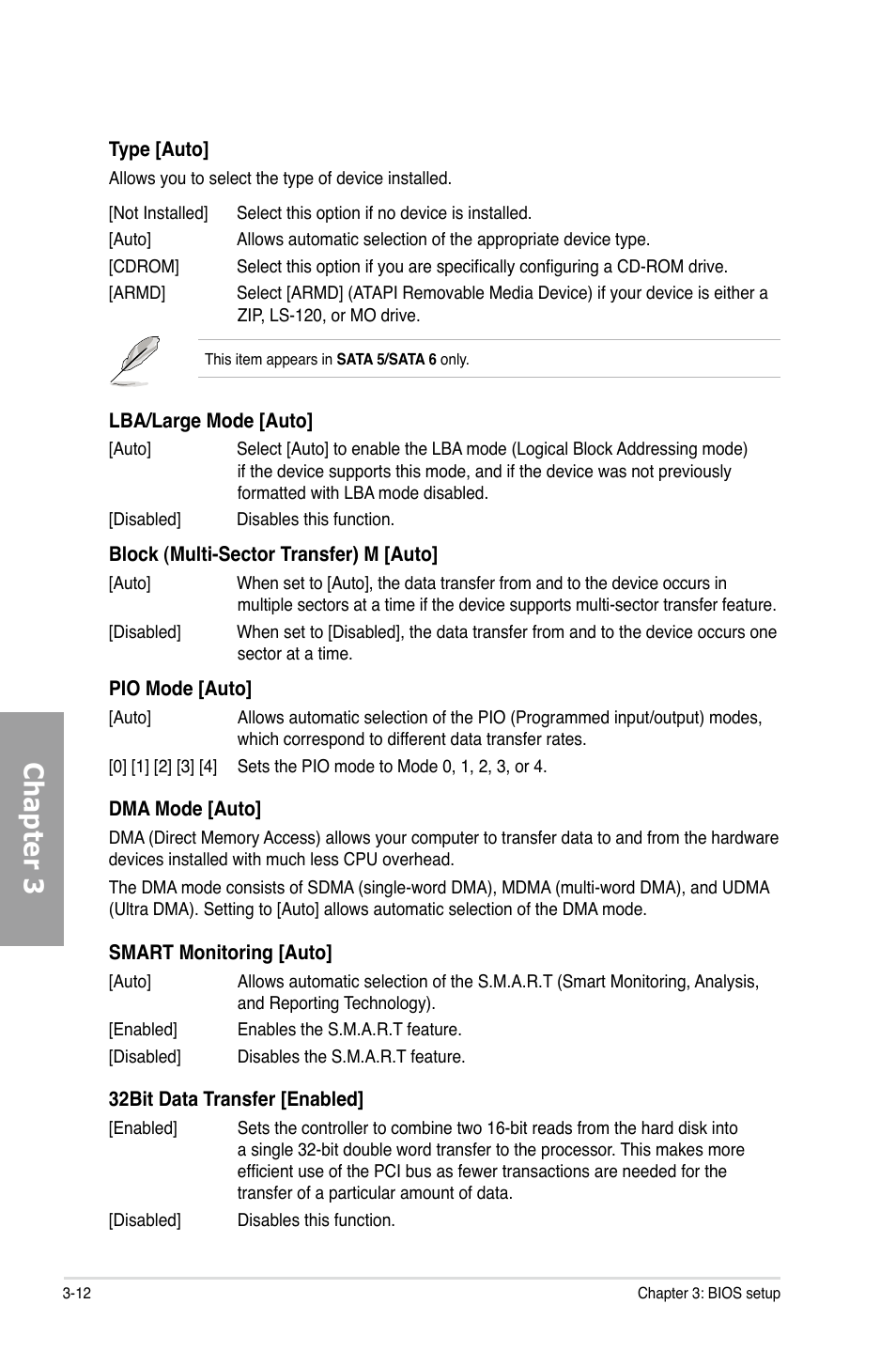 Chapter 3 | Asus M4A89GTD PRO/USB3 User Manual | Page 72 / 132