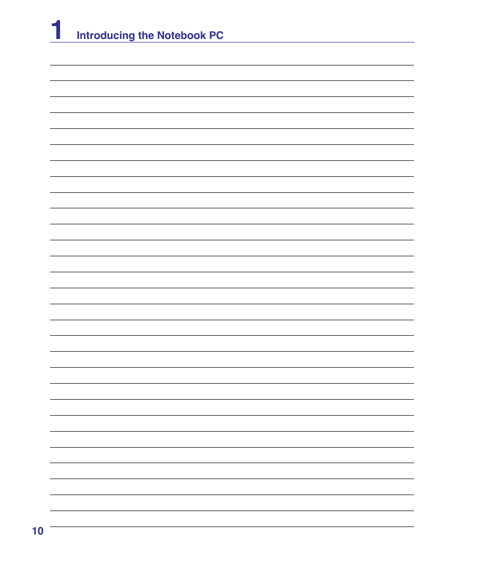 Asus X83Vm User Manual | Page 10 / 94
