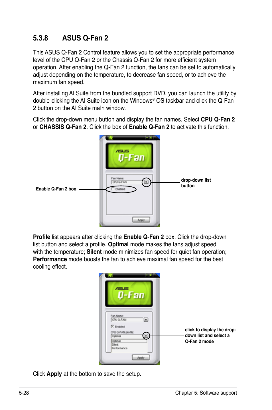 8 asus q-fan 2, Asus q-fan 2 -28 | Asus M3N-H HDMI User Manual | Page 134 / 152