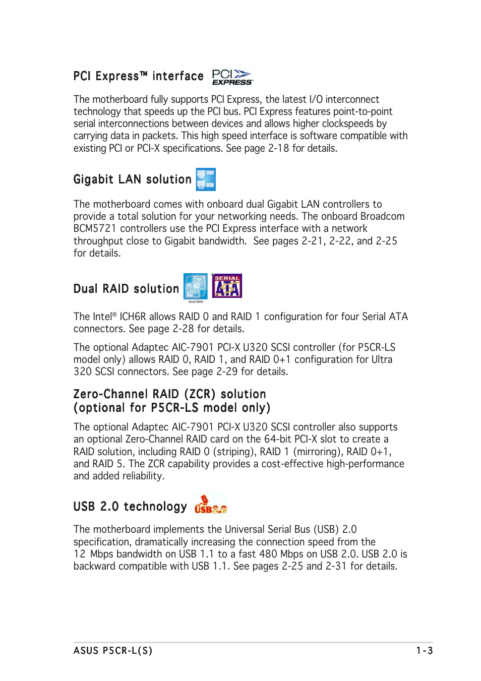 Asus P5CR-L(S) User Manual | Page 17 / 128