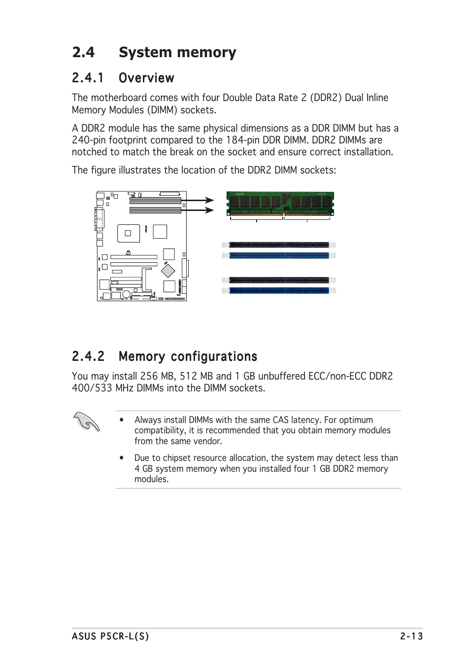 1 overview overview overview overview overview | Asus P5CR-L(S) User Manual | Page 33 / 128