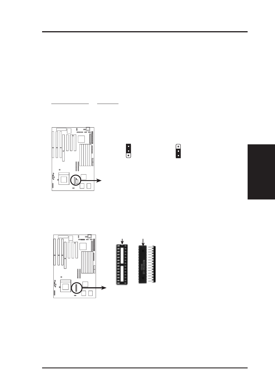 Iii. installation, Tag sram upgrade, Jumper settings | Asus P/I-P55T2P4S User Manual | Page 13 / 70