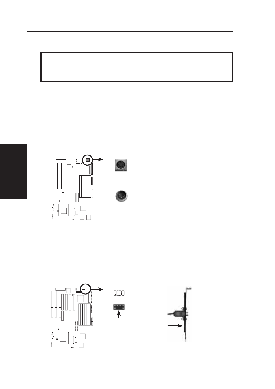 Iii. installation, External connectors, Connectors) iii. inst alla tion | Asus P/I-P55T2P4S User Manual | Page 24 / 70