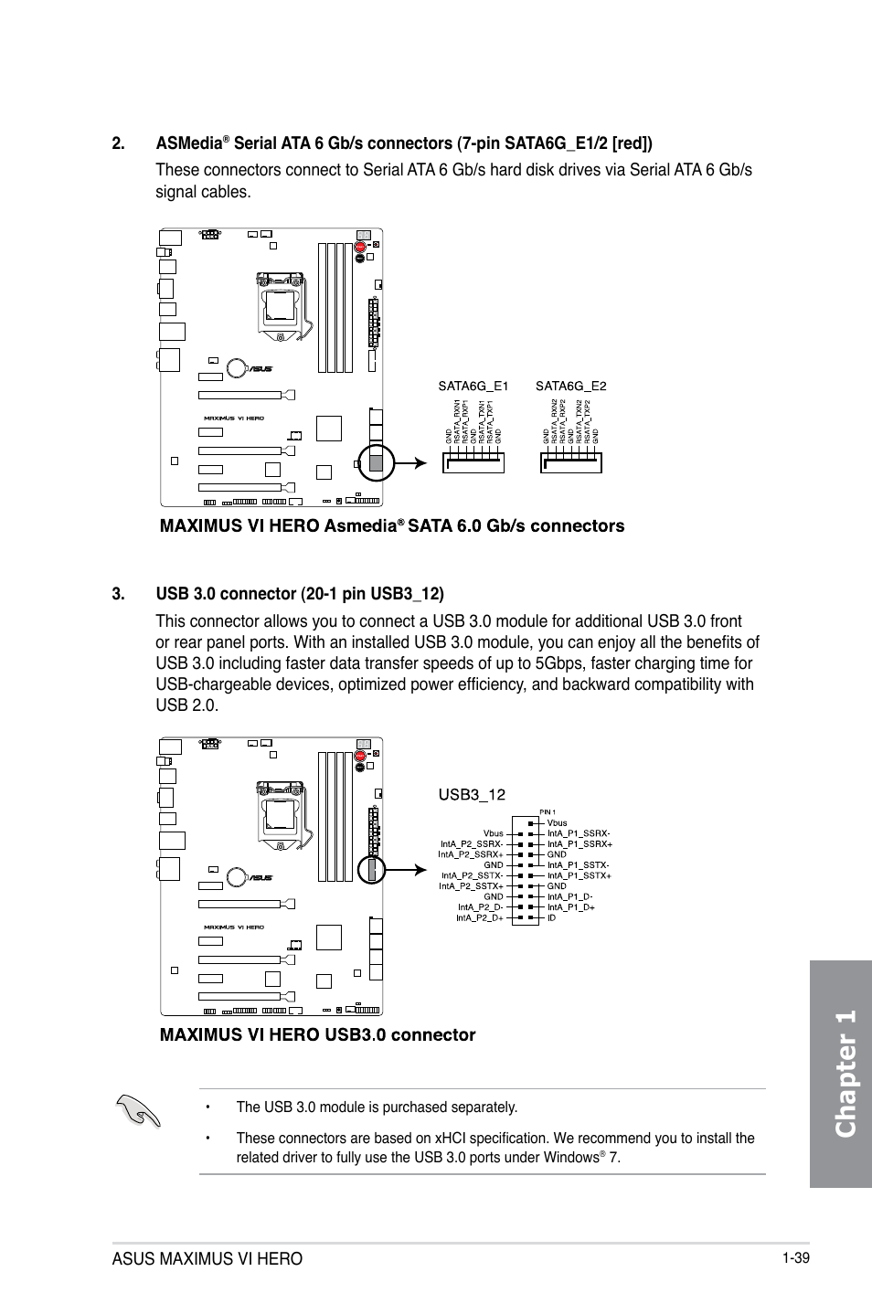 Chapter 1 | Asus MAXIMUS VI HERO User Manual | Page 53 / 176