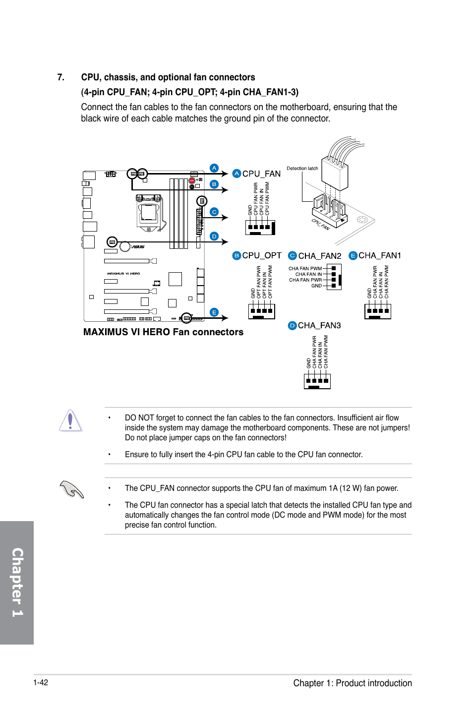 Chapter 1 | Asus MAXIMUS VI HERO User Manual | Page 56 / 176