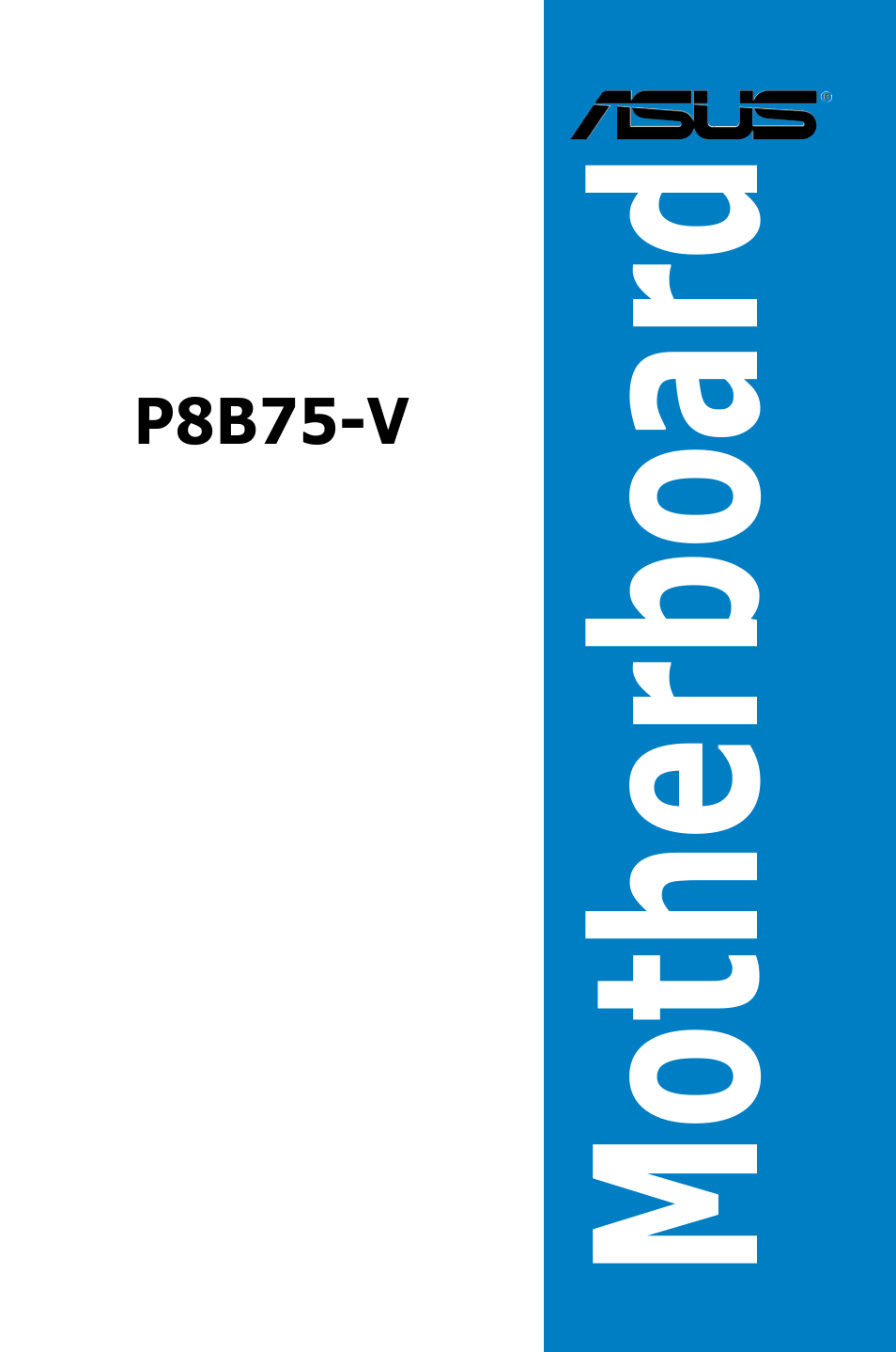 Asus P8B75-V User Manual | 132 pages