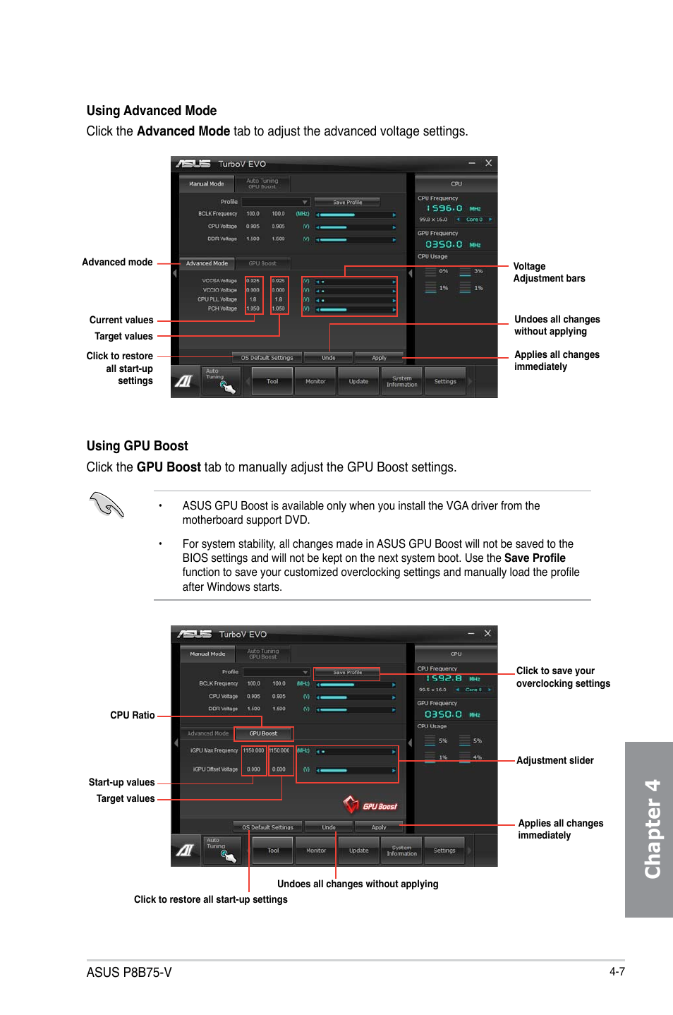 Chapter 4, Asus p8b75-v | Asus P8B75-V User Manual | Page 103 / 132