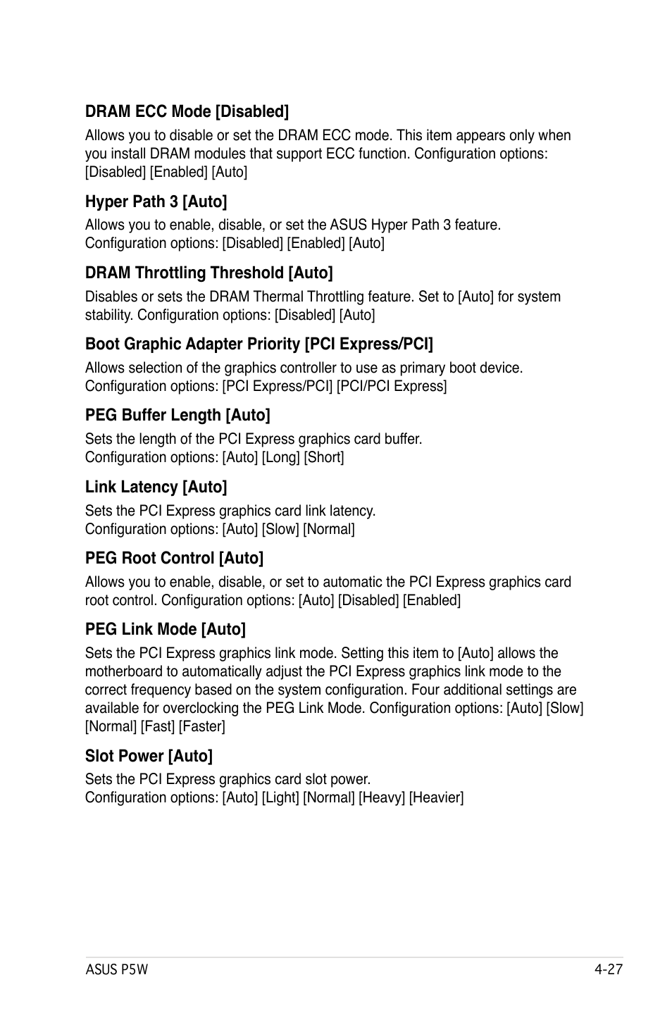 Asus P5W User Manual | Page 103 / 210