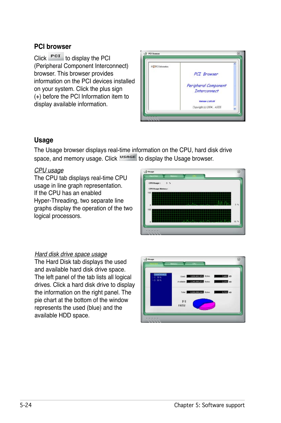 Asus P5W User Manual | Page 148 / 210