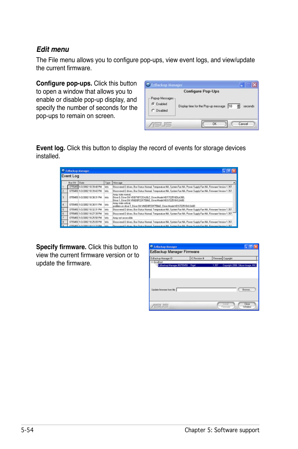 Asus P5W User Manual | Page 178 / 210