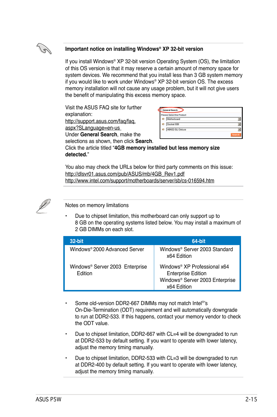 Asus P5W User Manual | Page 41 / 210