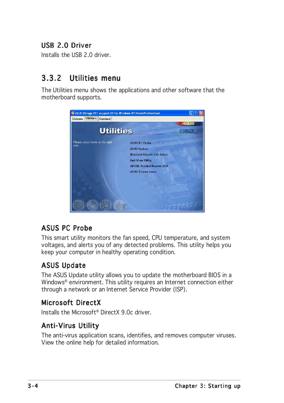 Asus Vintage PE1 User Manual | Page 34 / 84