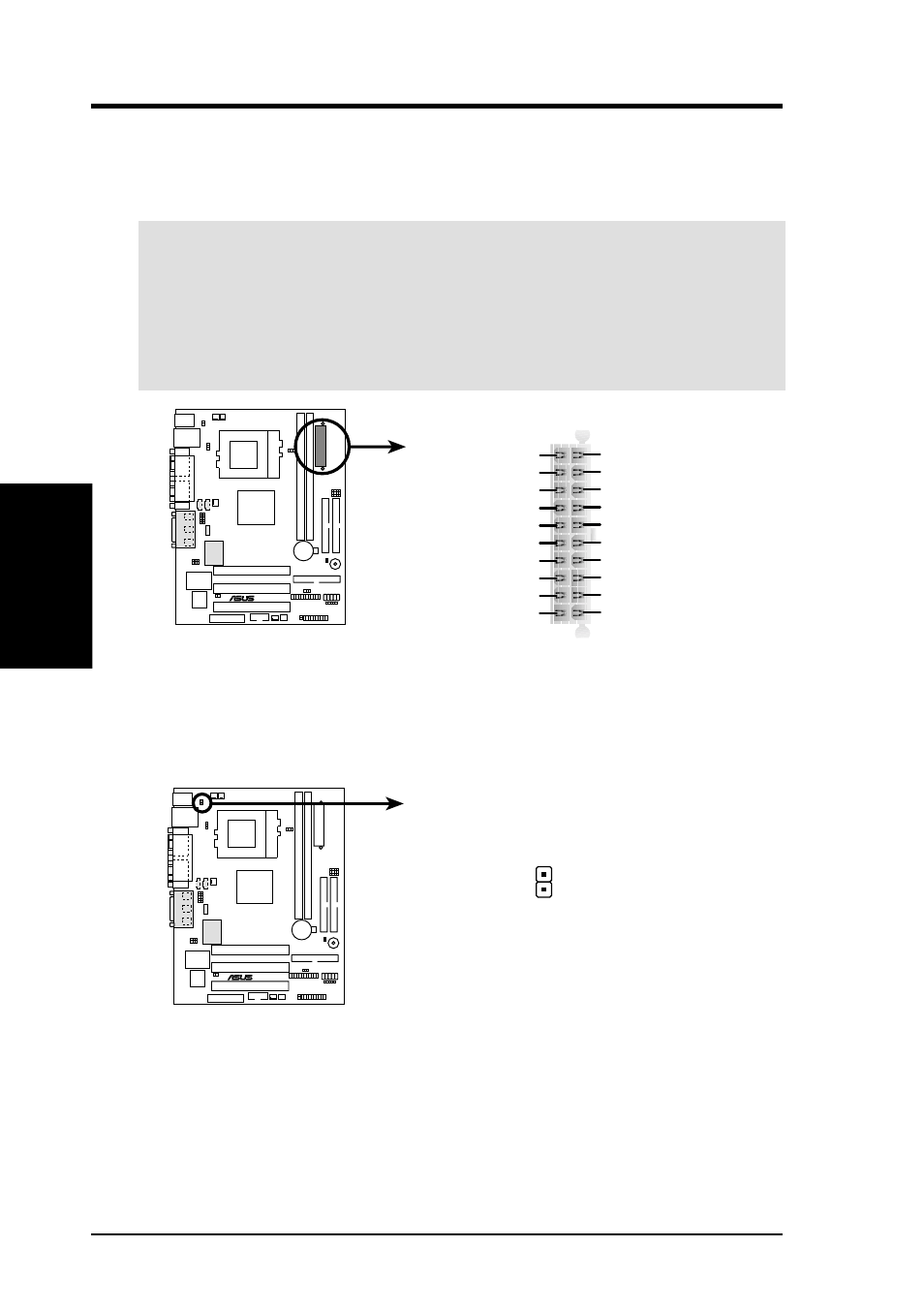 Hardware setup, 38 asus cusi-m user’s manual | Asus CUSI-M User Manual | Page 38 / 120