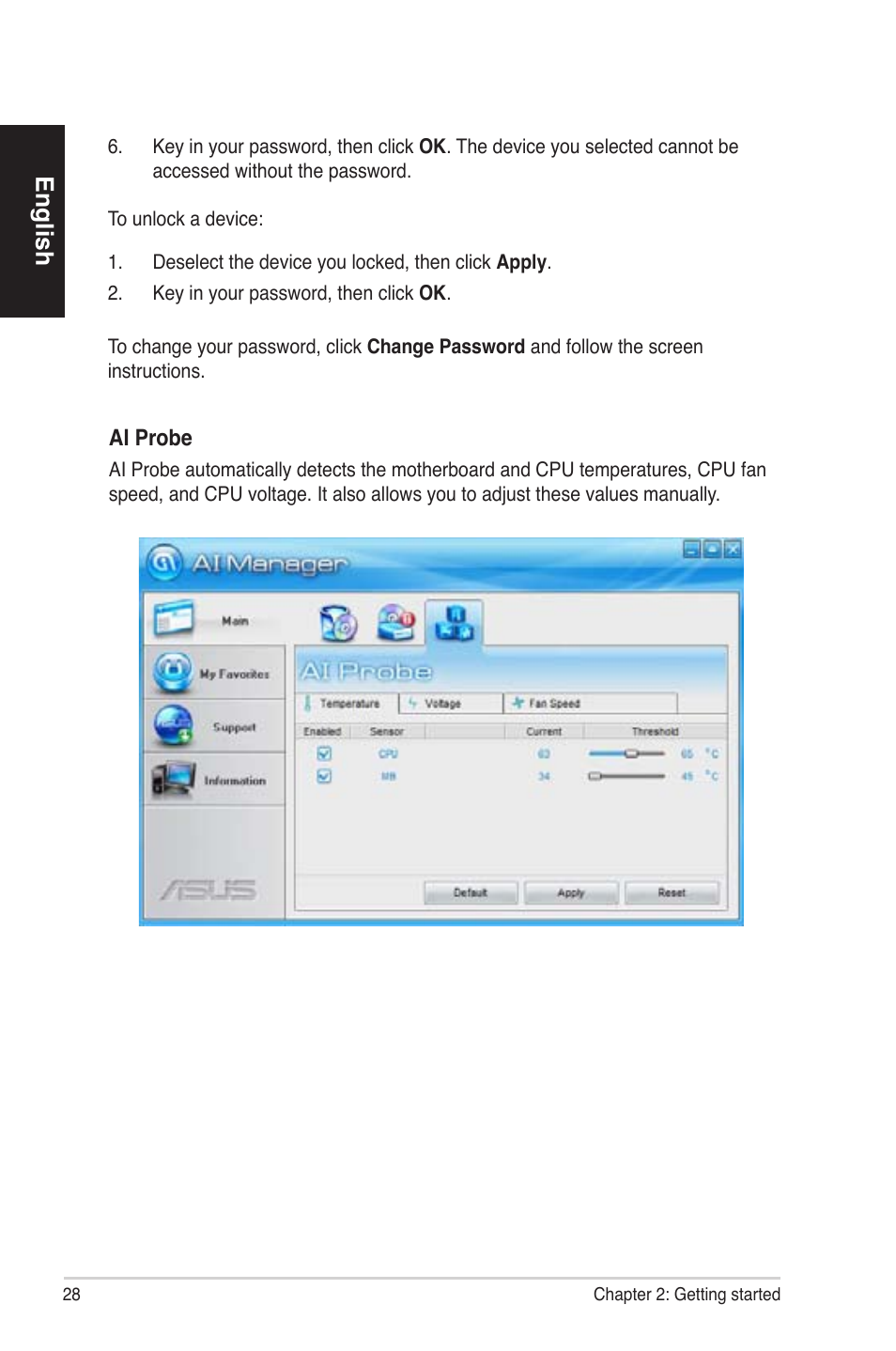 English | Asus BS5000 User Manual | Page 29 / 162