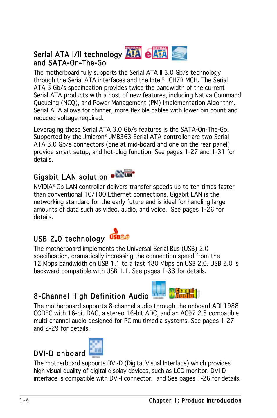 Asus M2N-VM DH User Manual | Page 14 / 102