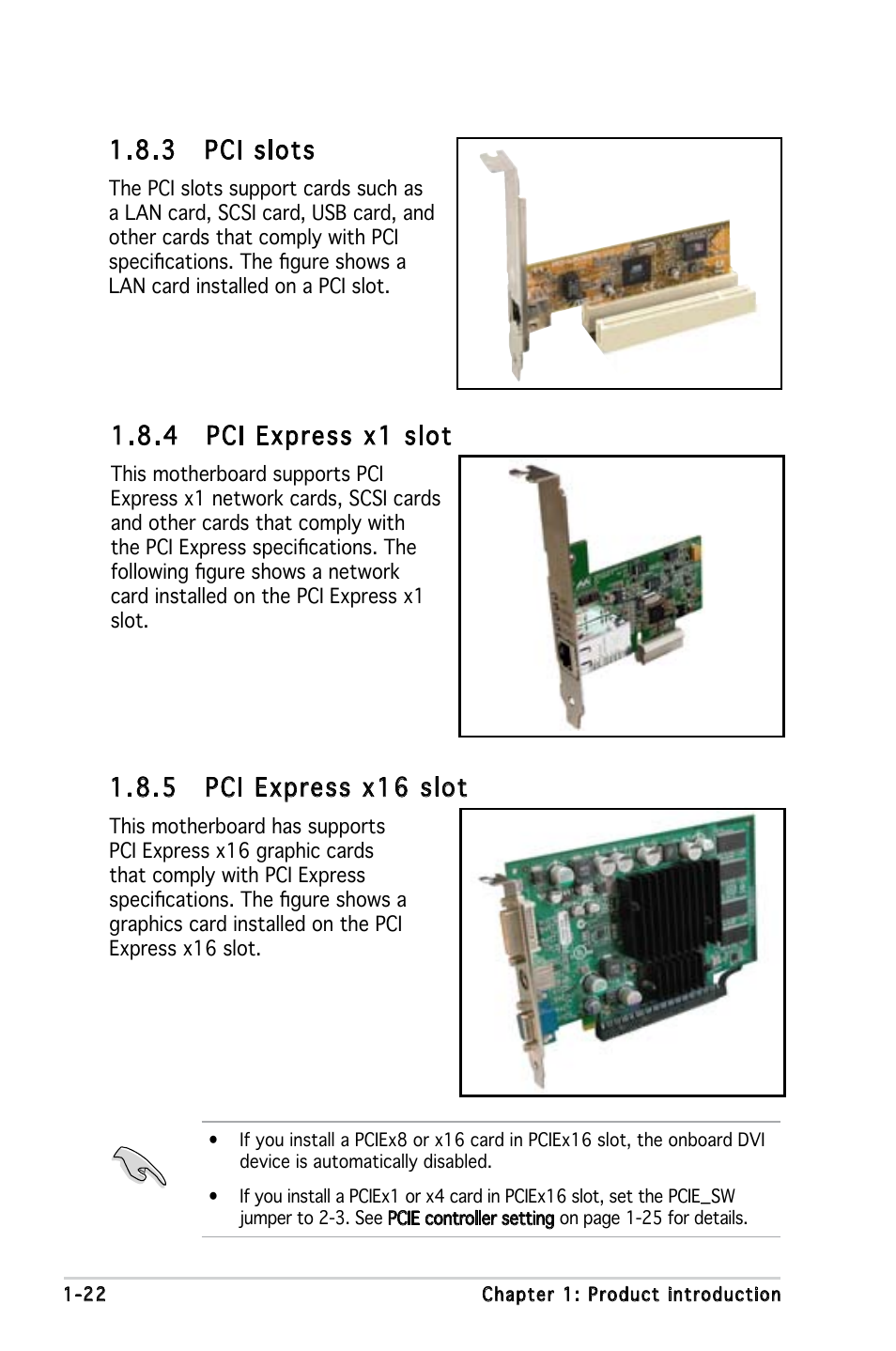 3 pci slots, 4 pci express x1 slot, 5 pci express x16 slot | Asus M2N-VM DH User Manual | Page 32 / 102