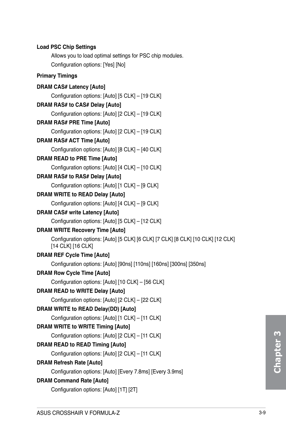 Chapter 3 | Asus Crosshair V Formula-Z User Manual | Page 89 / 184