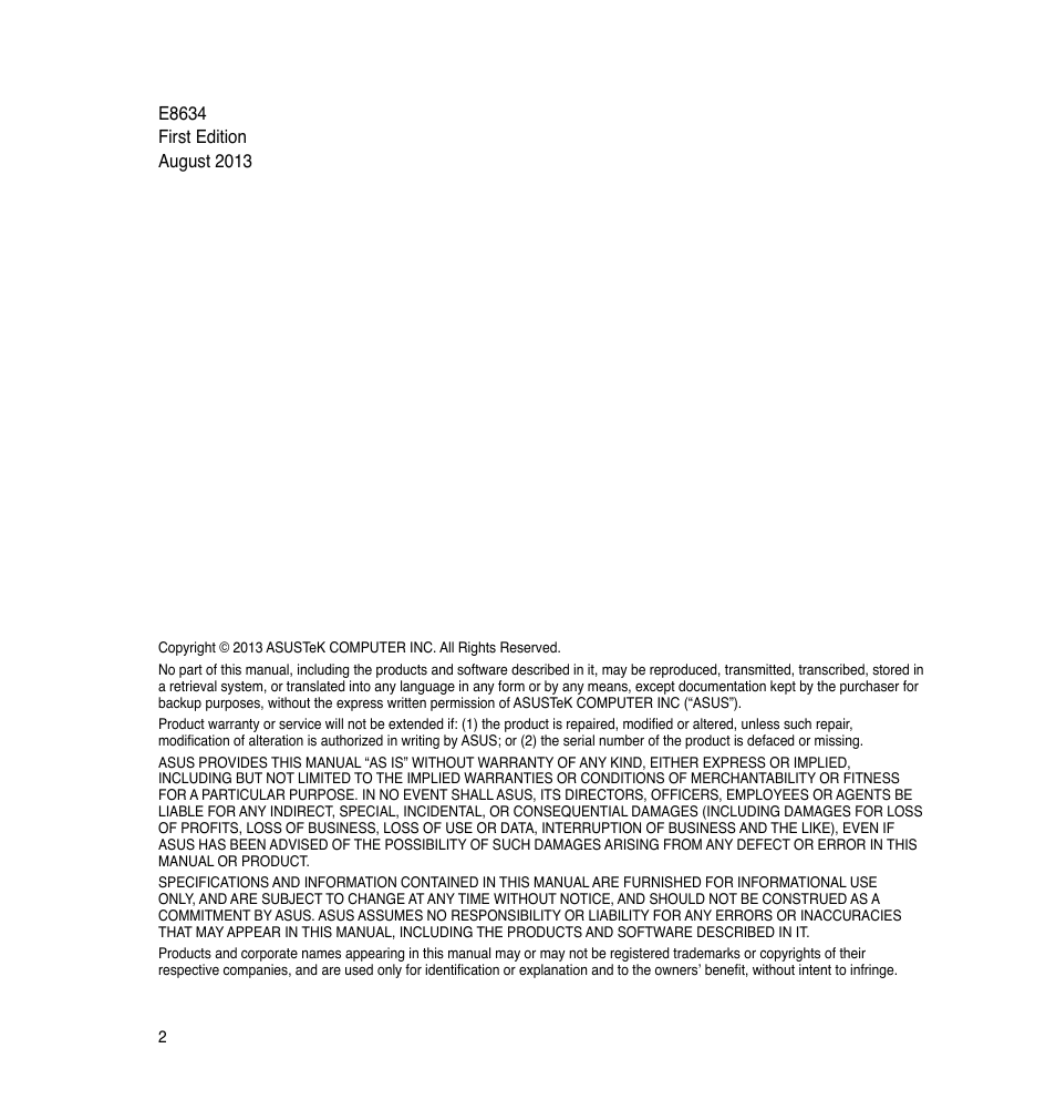 Asus The new PadFone Infinity User Manual | Page 2 / 69