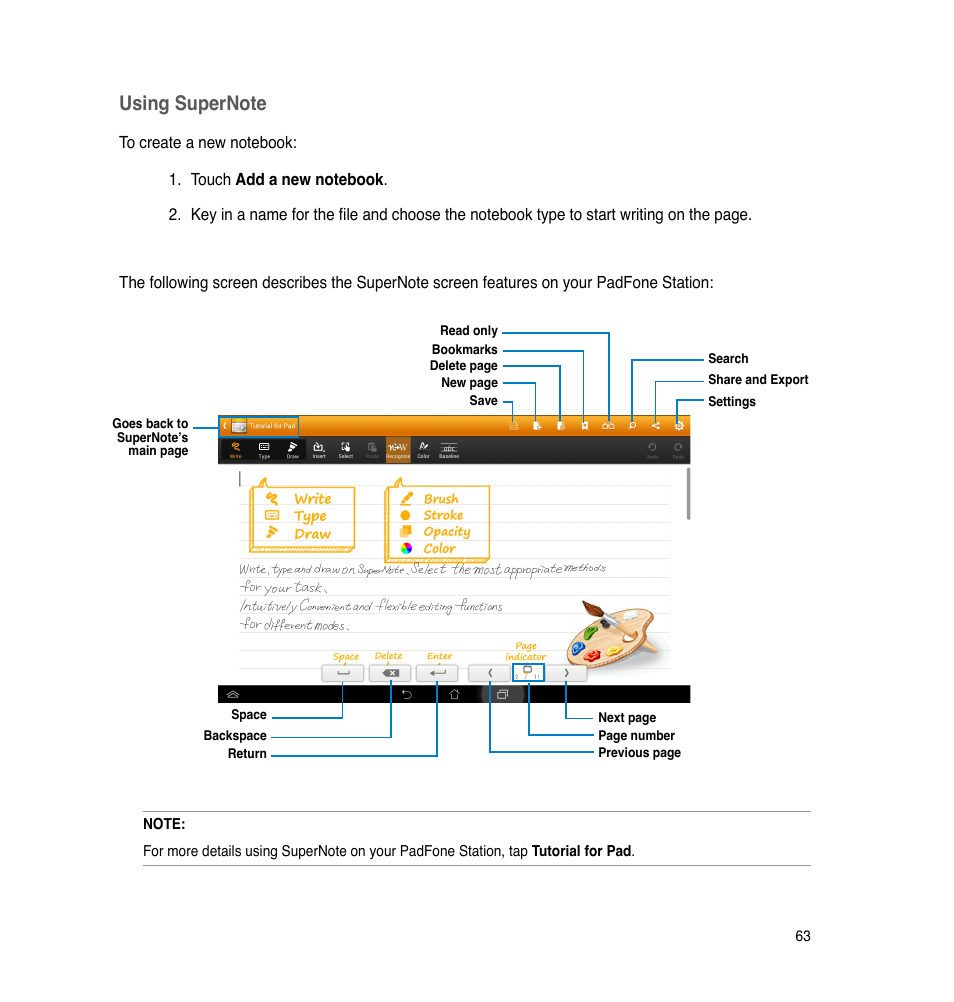 Asus The new PadFone Infinity User Manual | Page 63 / 69