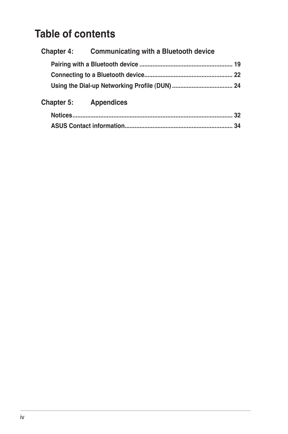 Asus USB-BT211 User Manual | Page 4 / 40