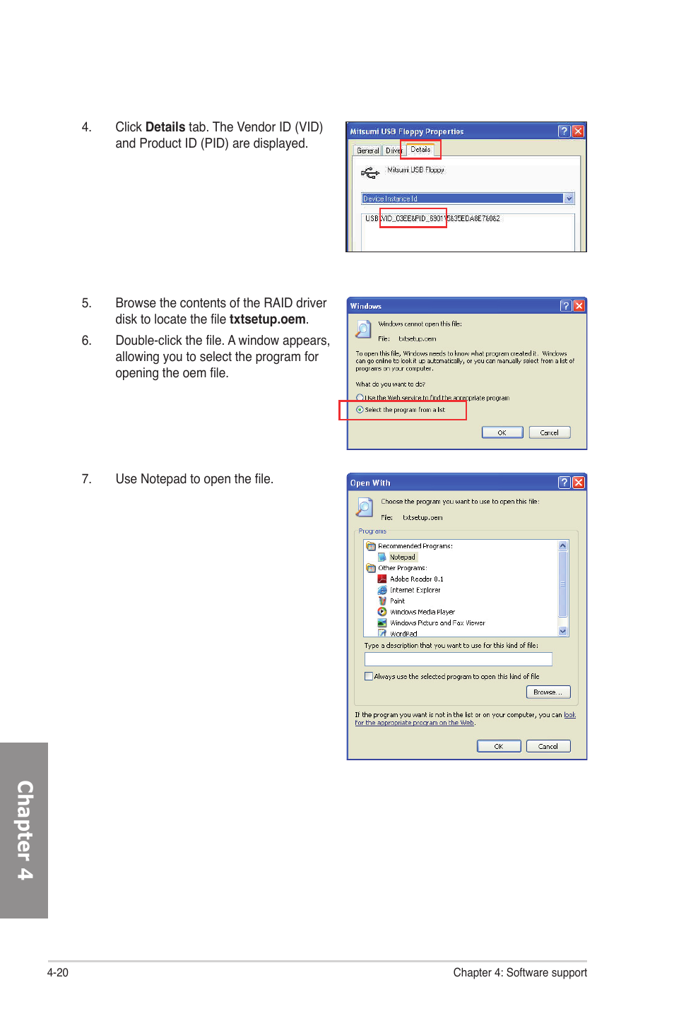 Chapter 4 | Asus P7P55D Deluxe User Manual | Page 122 / 134