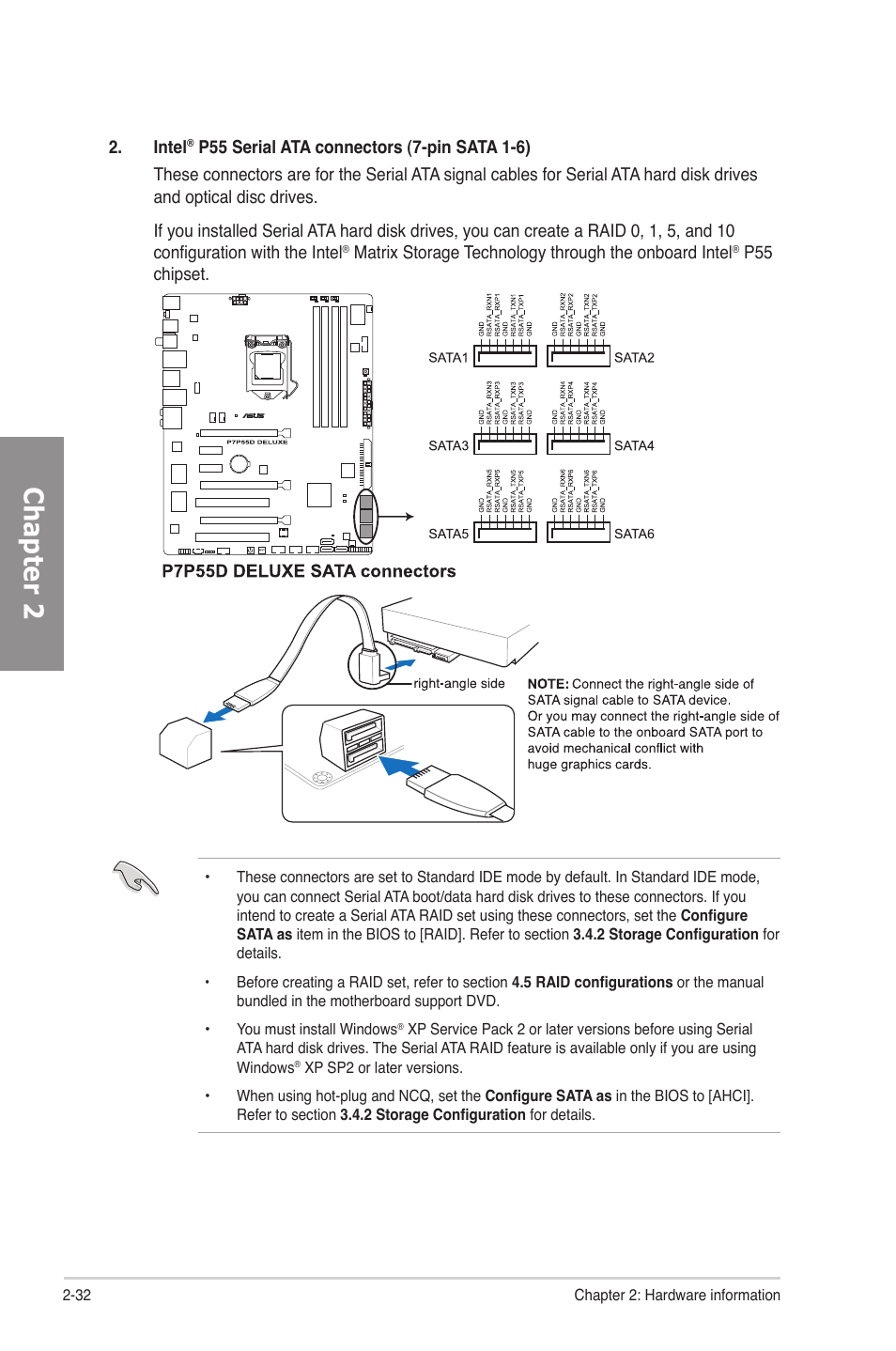 Chapter 2 | Asus P7P55D Deluxe User Manual | Page 52 / 134