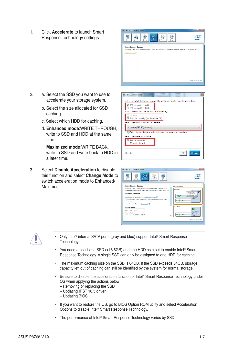 Asus P8Z68-V LX User Manual | Page 19 / 82