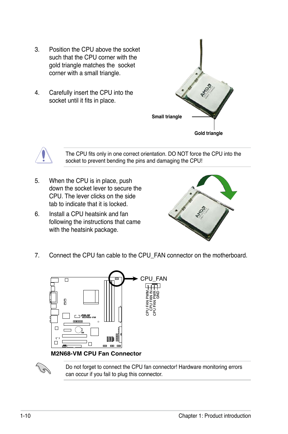 Asus M2N68-VM User Manual | Page 22 / 106