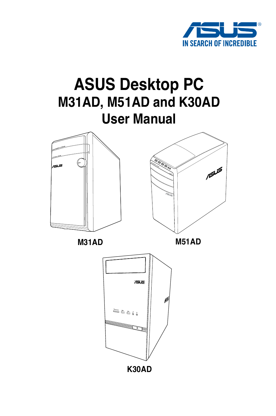 Asus M51AD User Manual | 85 pages