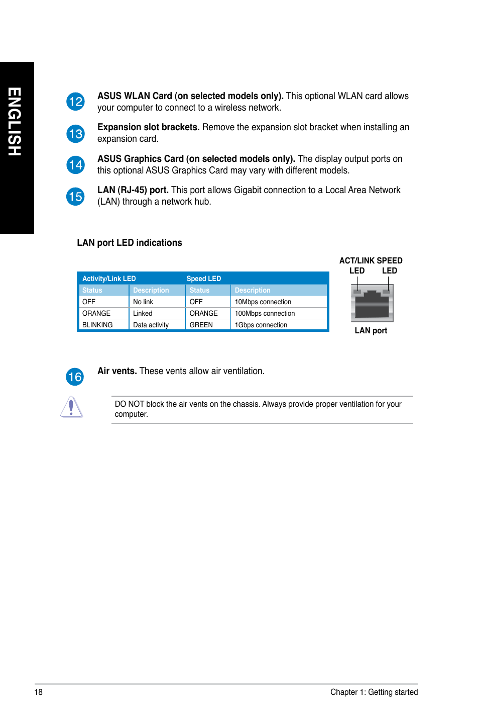 En gl is h en gl is h en gl is h en gl is h | Asus M51AD User Manual | Page 18 / 85