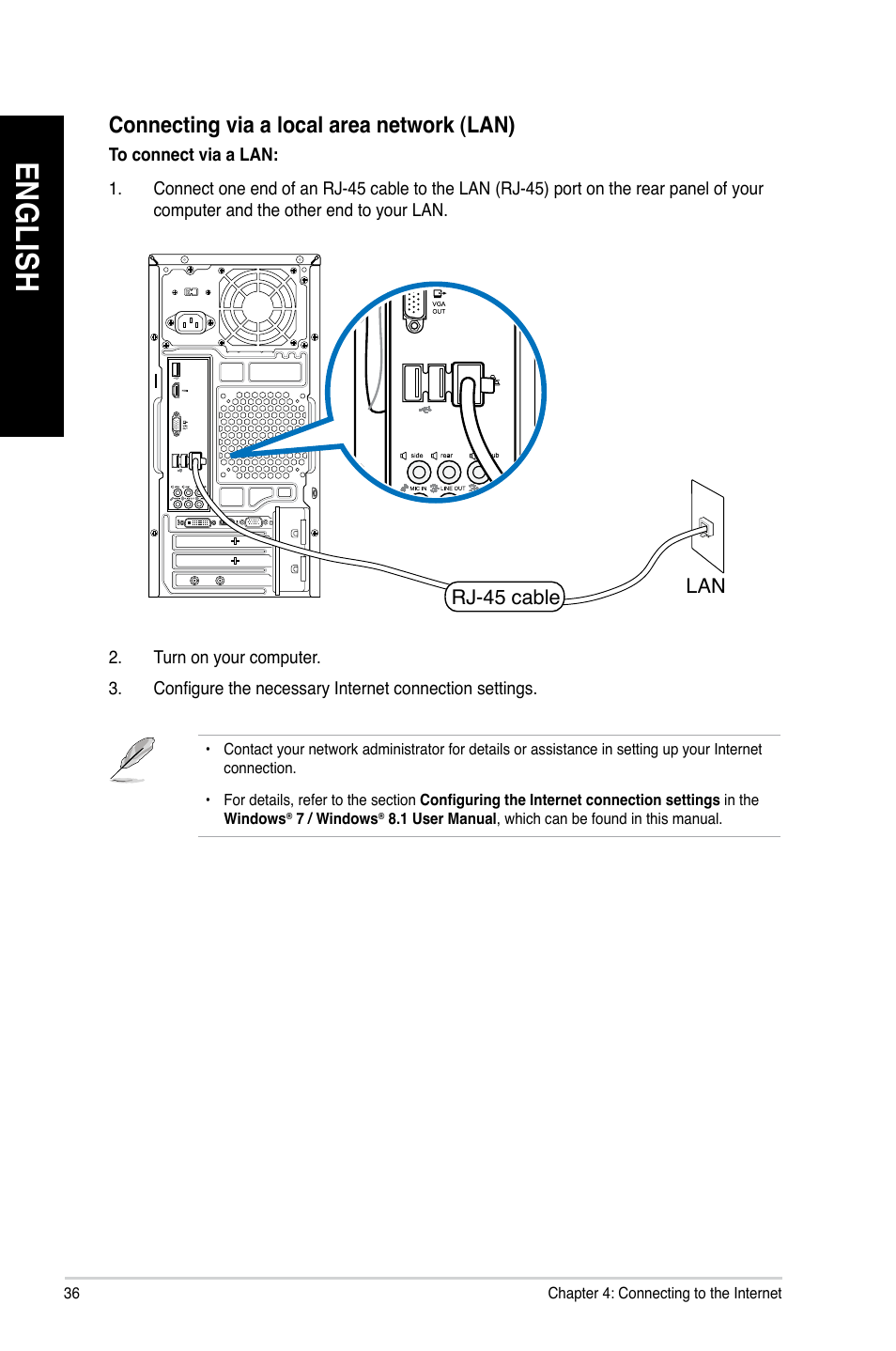 En gl is h en gl is h en gl is h en gl is h | Asus M51AD User Manual | Page 36 / 85