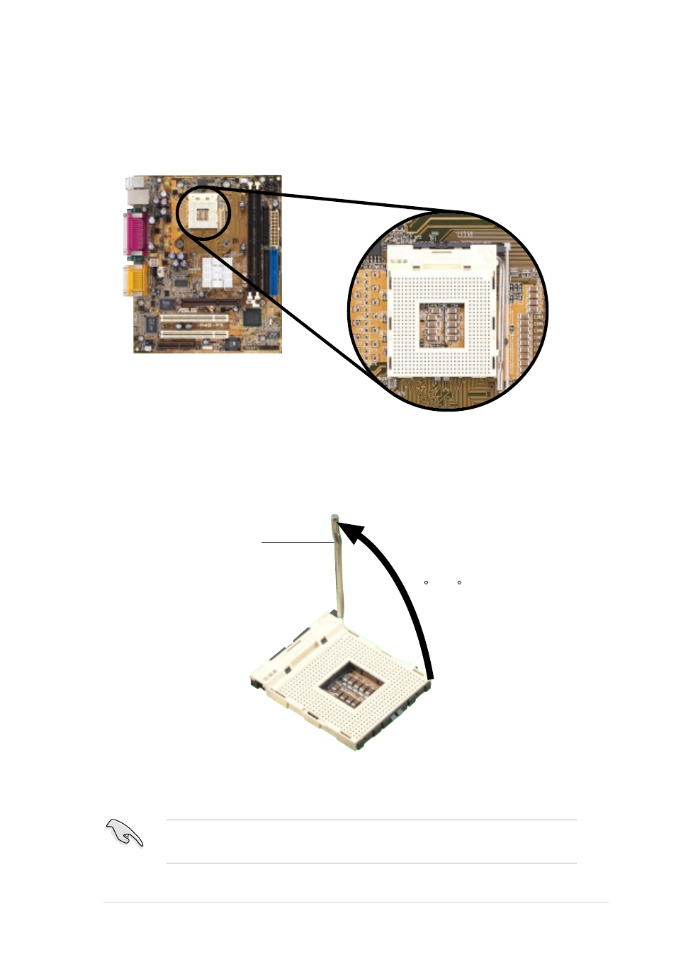 2 installing the cpu | Asus P4B-FX User Manual | Page 25 / 112