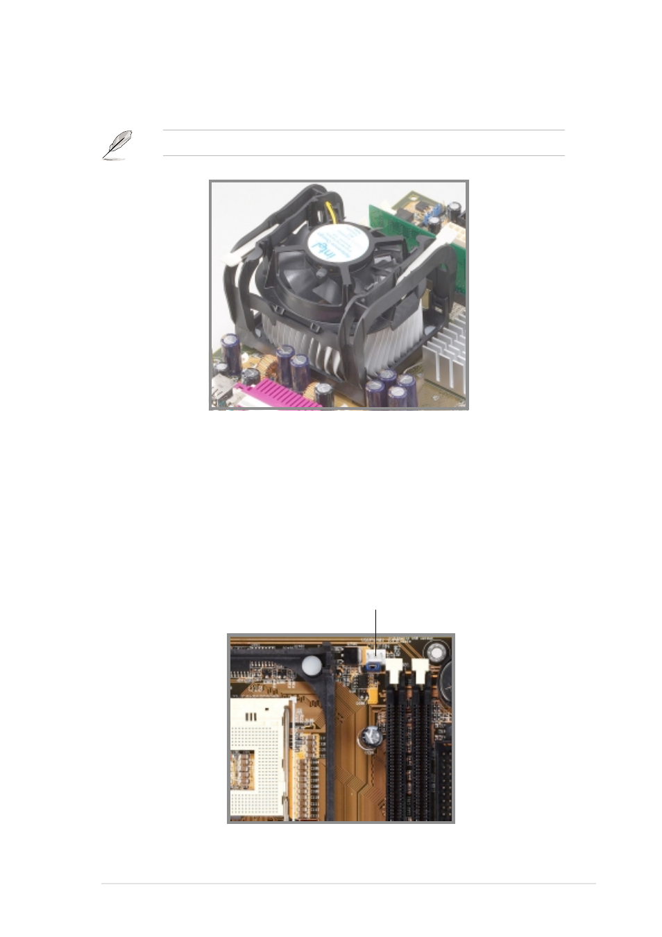 4 connecting the cpu fan cable | Asus P4B-FX User Manual | Page 29 / 112