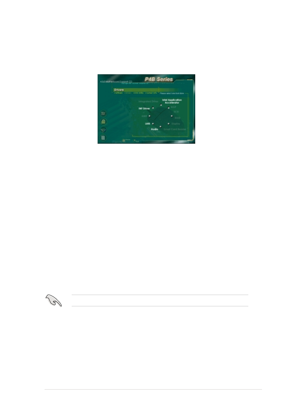 4 drivers menu | Asus P4B-FX User Manual | Page 93 / 112