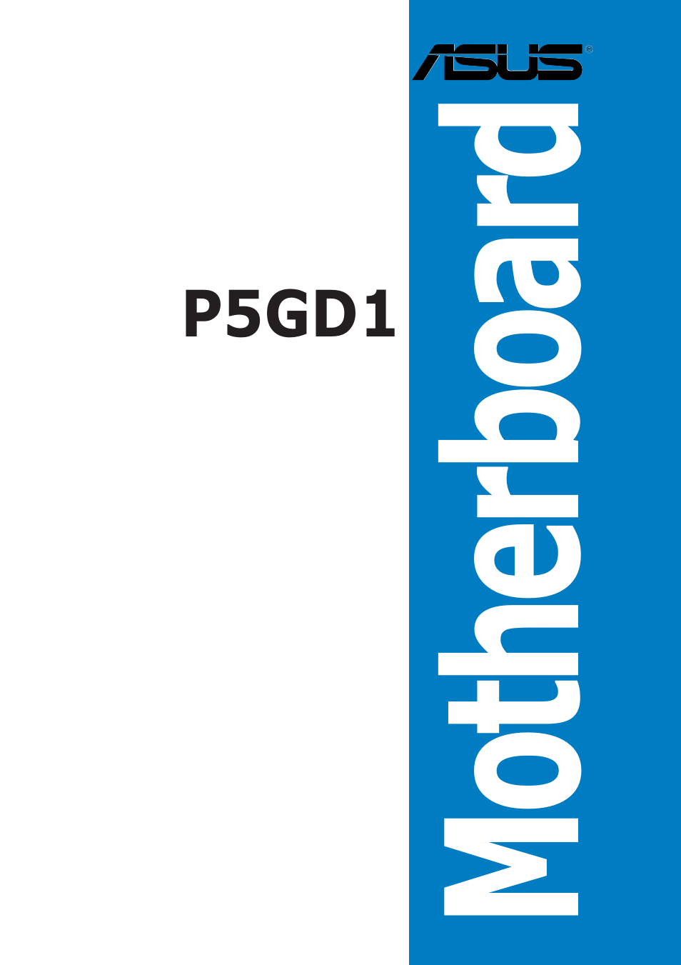 Asus P5GD1 User Manual | 128 pages