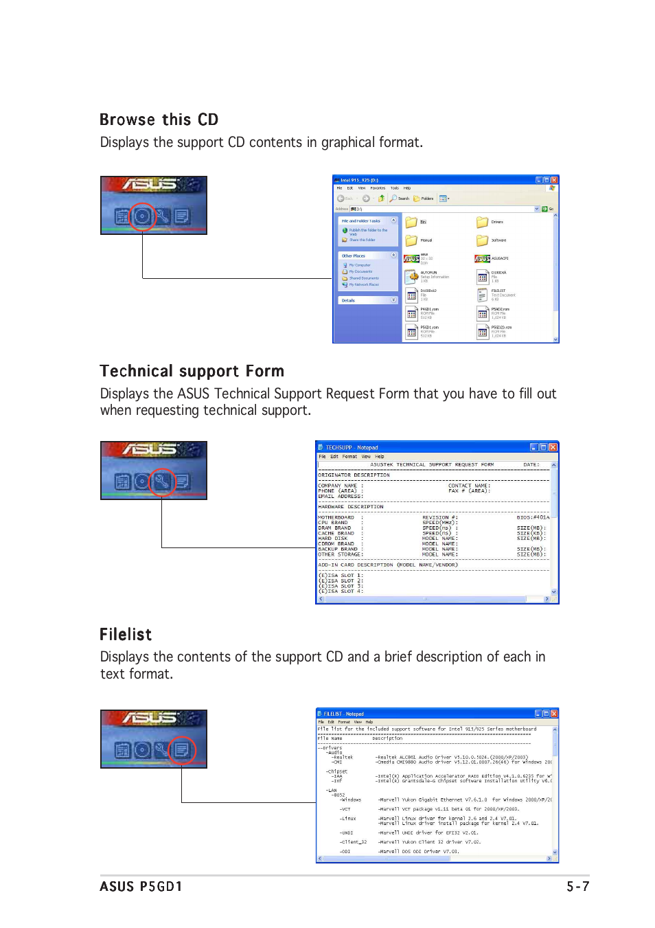 Asus P5GD1 User Manual | Page 107 / 128