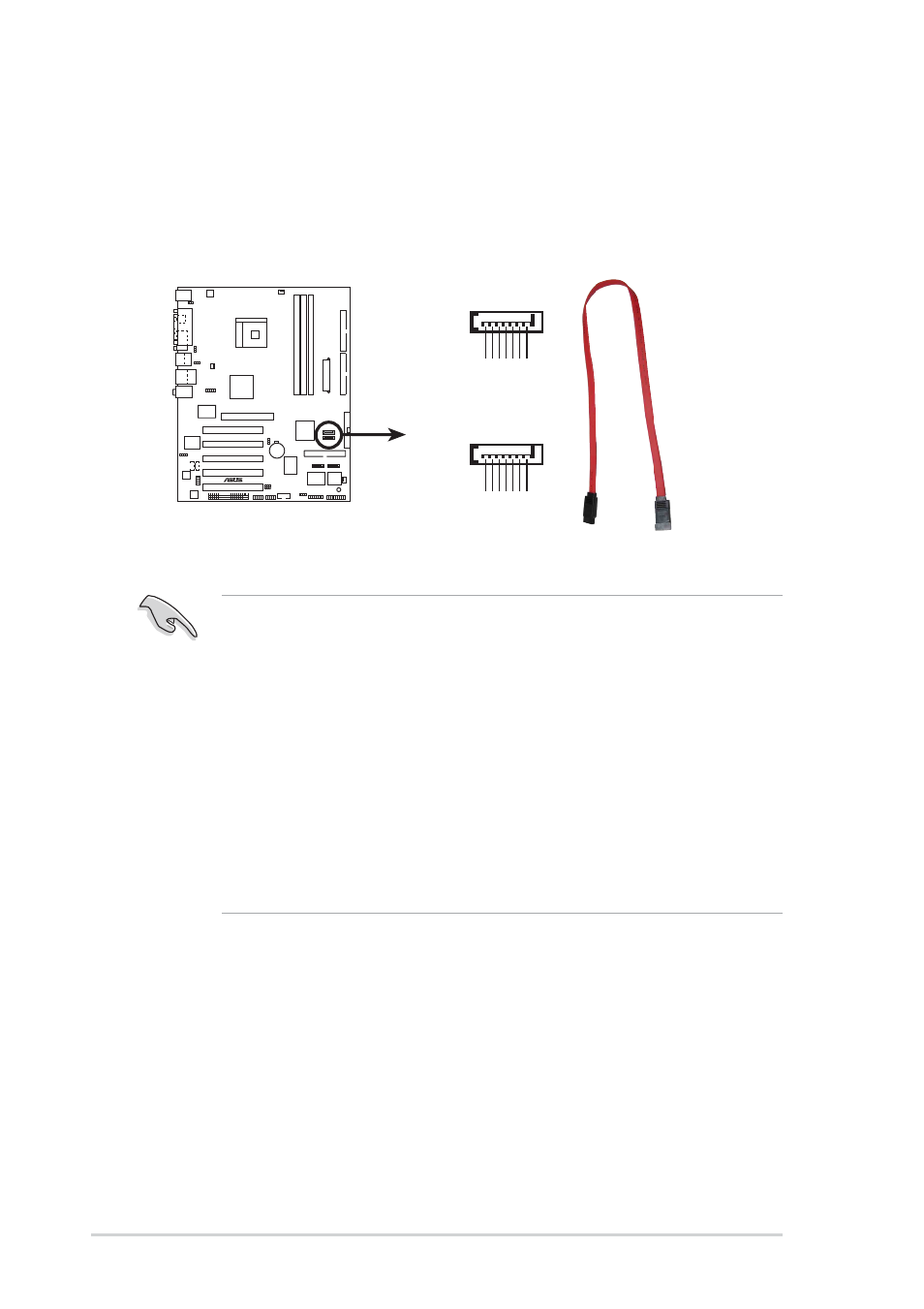 K8v se deluxe sata connectors sata2, Sata1 | Asus K8V SE Deluxe User Manual | Page 46 / 140