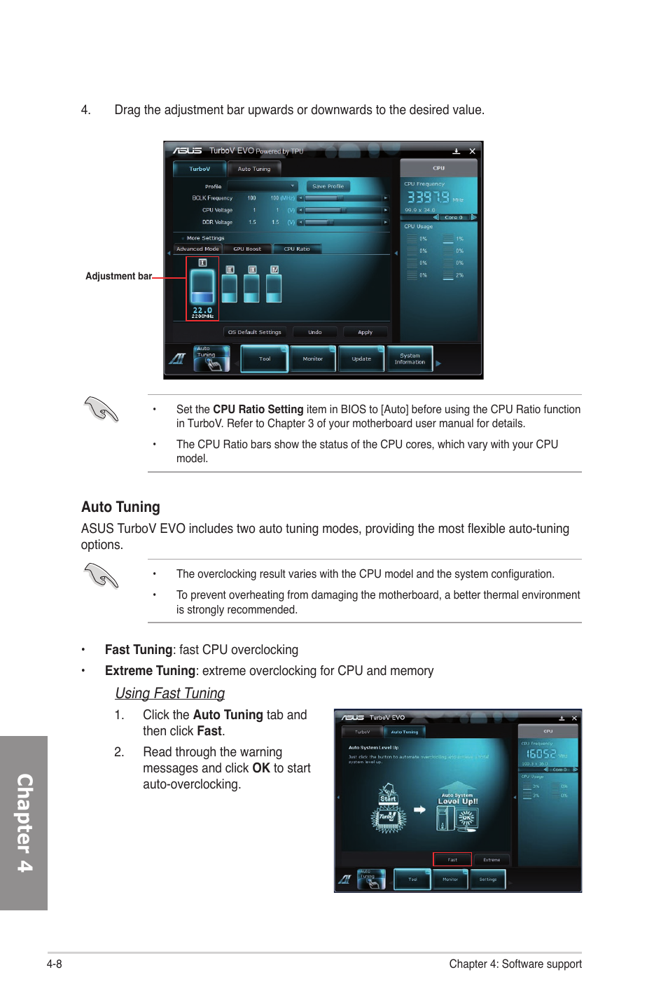 Chapter 4 | Asus P8P67 EVO User Manual | Page 110 / 134