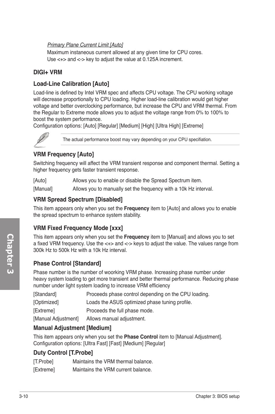 Chapter 3 | Asus P8P67 EVO User Manual | Page 74 / 134