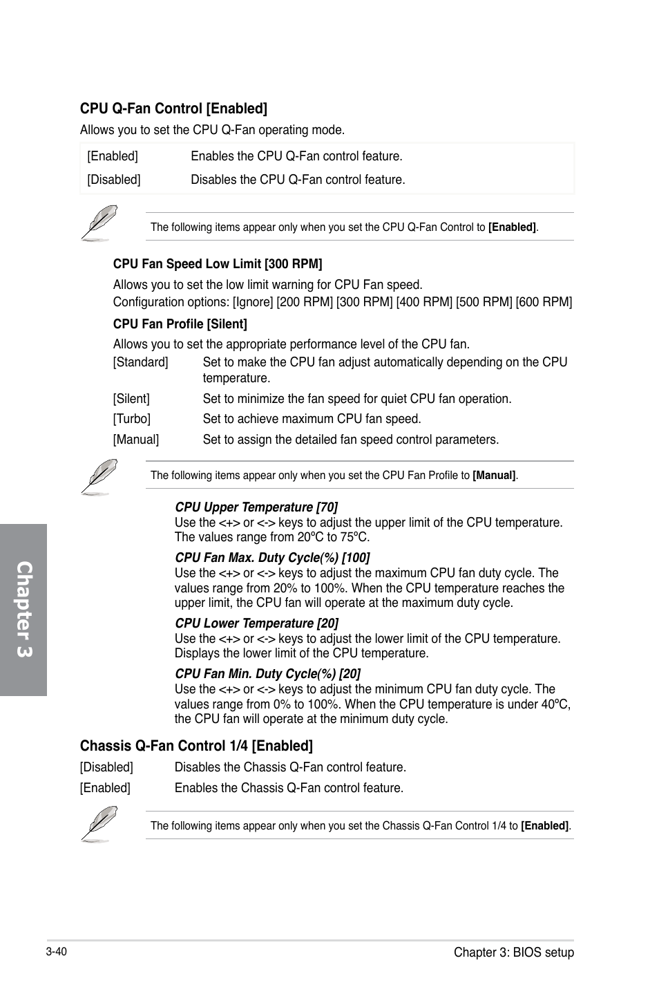 Chapter 3 | Asus P9D WS User Manual | Page 110 / 154