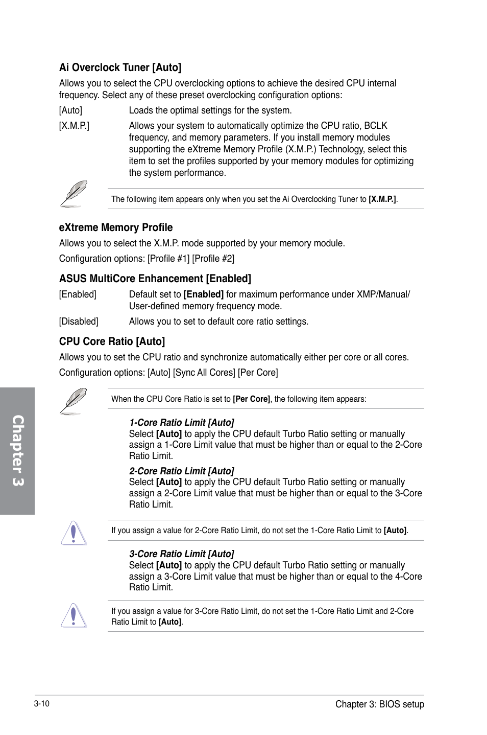 Chapter 3 | Asus P9D WS User Manual | Page 80 / 154