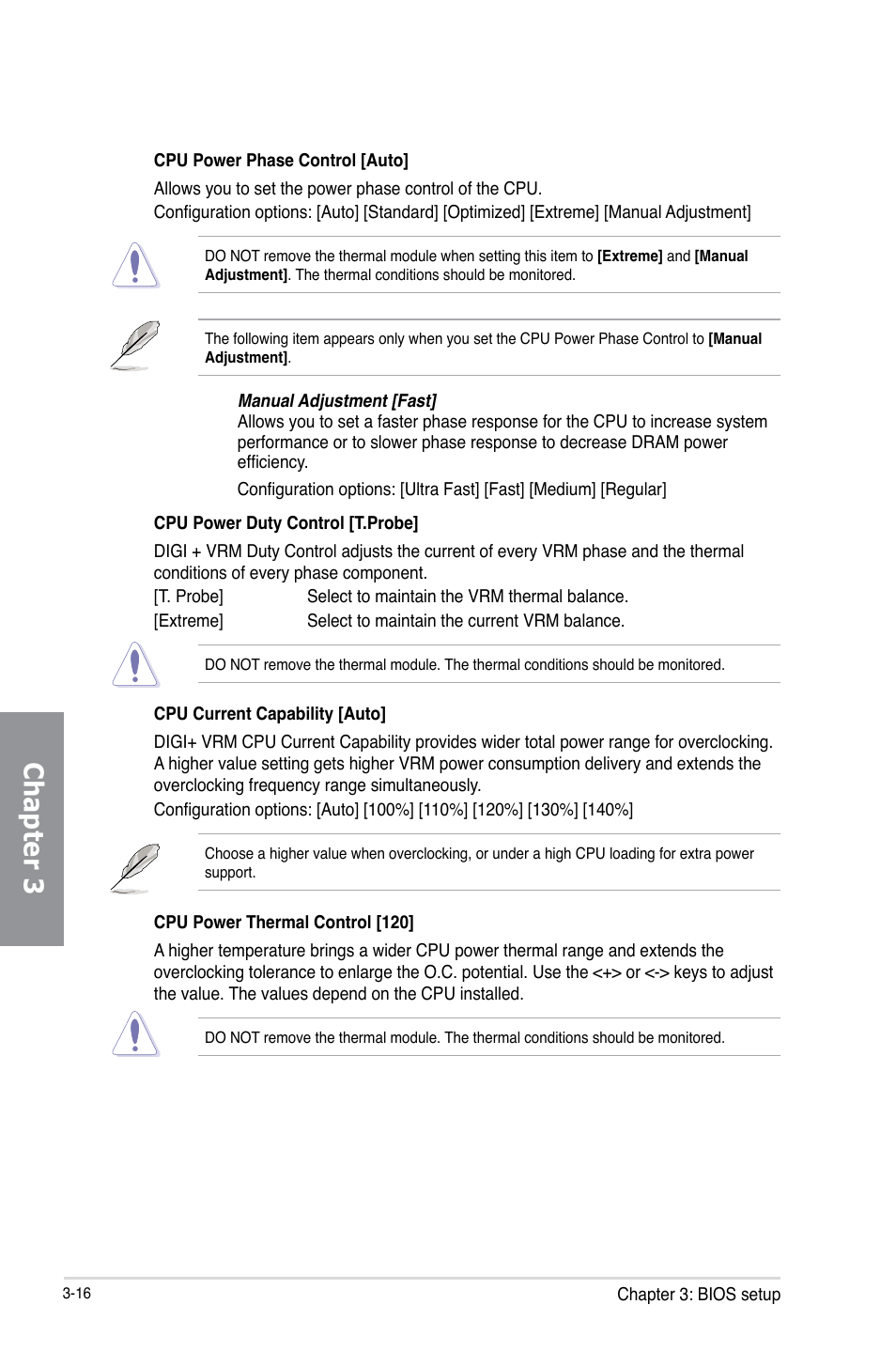 Chapter 3 | Asus P9D WS User Manual | Page 86 / 154