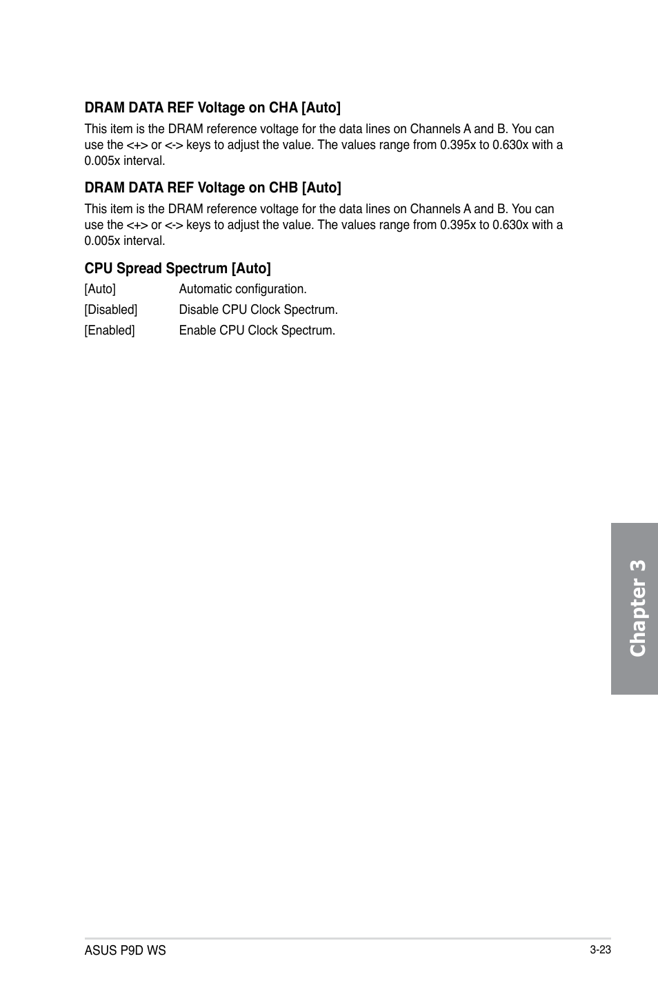 Chapter 3 | Asus P9D WS User Manual | Page 93 / 154