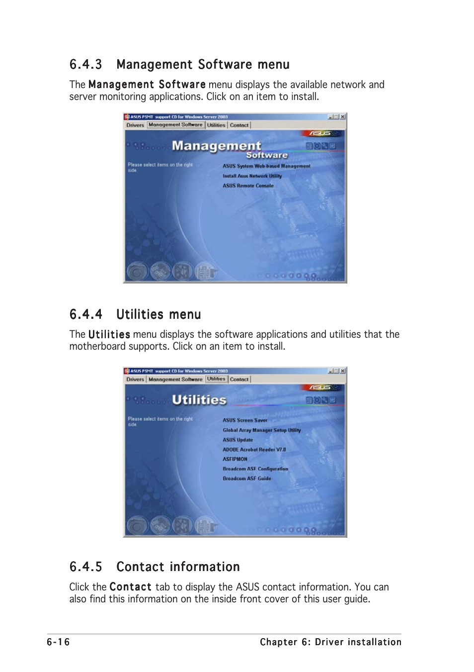 Asus P5MT User Manual | Page 168 / 176
