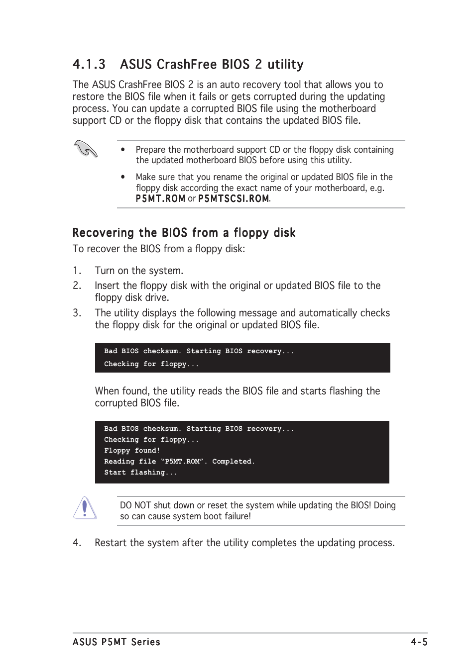Asus P5MT User Manual | Page 63 / 176