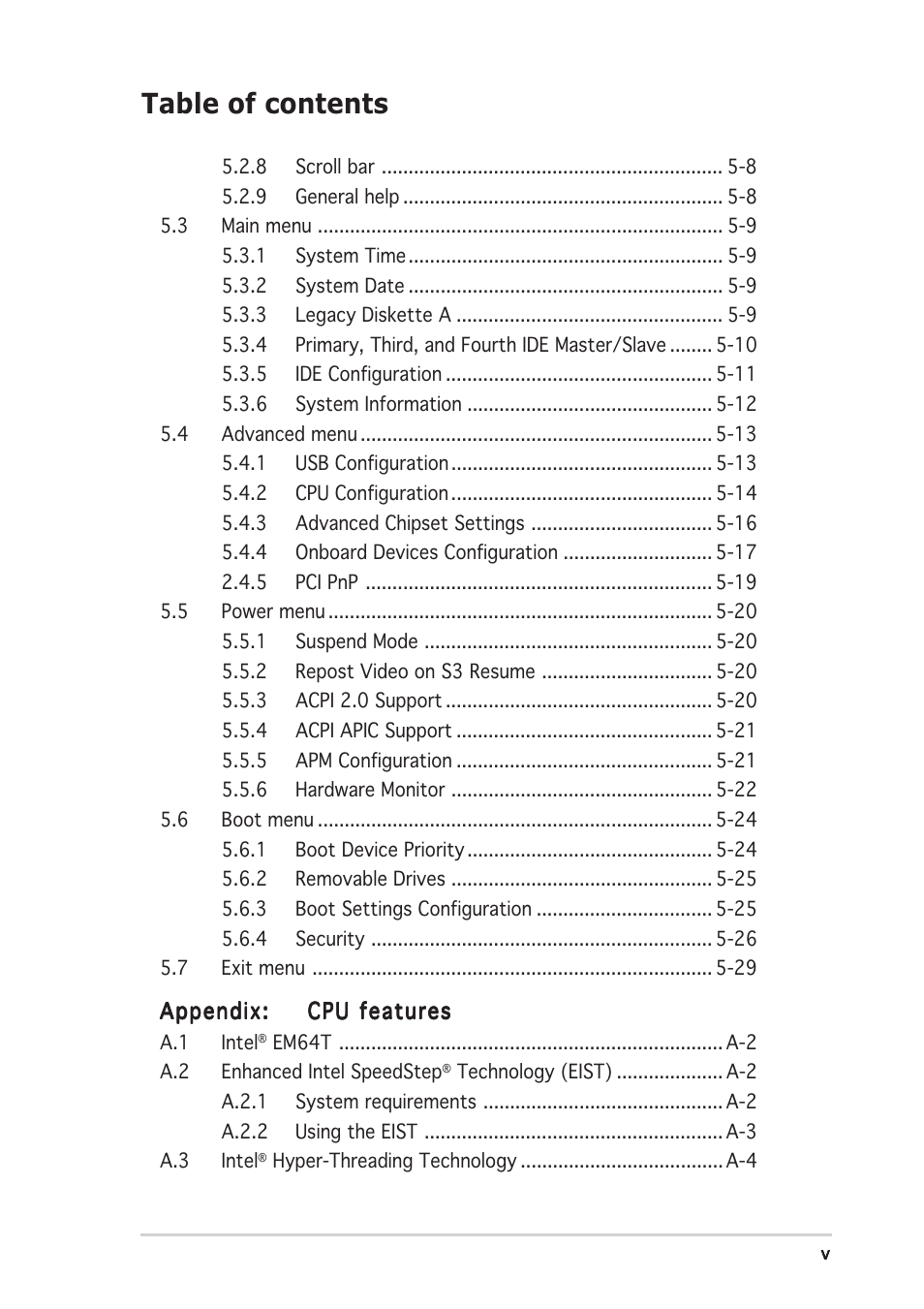 Asus Pundit-PH3 User Manual | Page 5 / 94